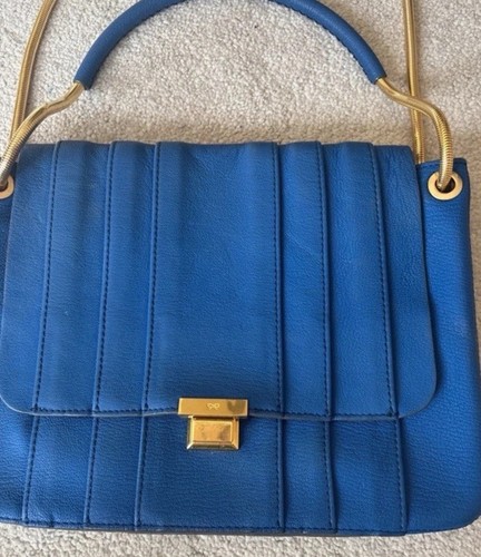Anya hindmarch blue leather - anya,