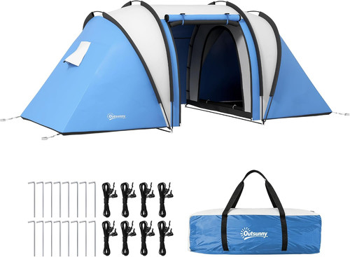 Man camping tent 2 - man,