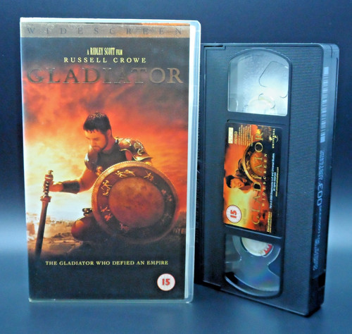 Gladiator widescreen vhs - vhs, video