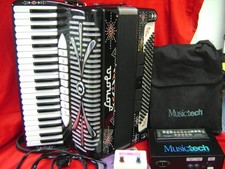 SONOLA 120 BASS ACCORDION WITH MIDI AND MICS