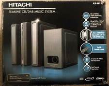 Hitachi AX-M133 Slimline HI-FI system CD/DAB/FM Digital Radio USB/SD,