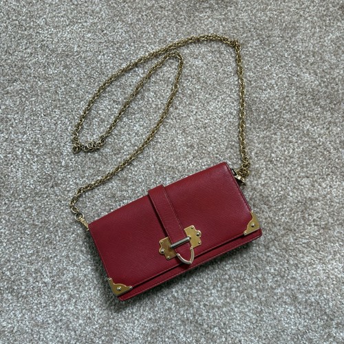 Prada cahier red small bag - red,