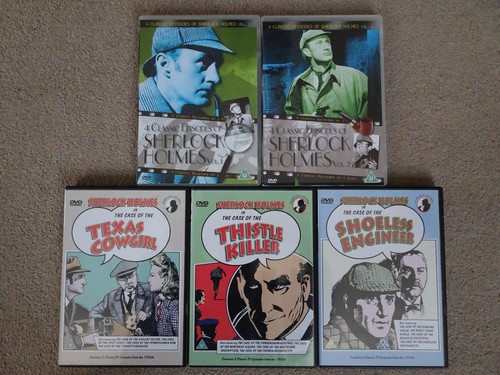 Sherlock holmes dvd bundle - sherlock,