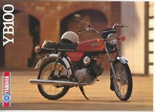 Yamaha YB100 (82-86) Original Factory Issue Dealers Sales Brochure YB 100 FF80