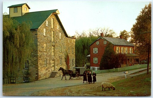 Postcard ressler mill - postcard, ressler's