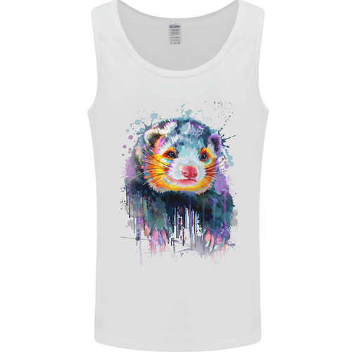 Ferret watercolour mens - a,