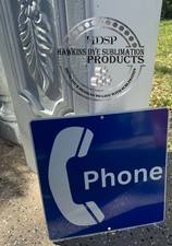Vintage PHONE Sign – Retro