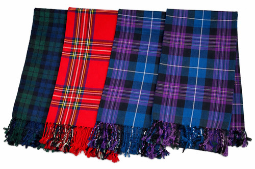 Highlander kilt fly plaids - highlander,