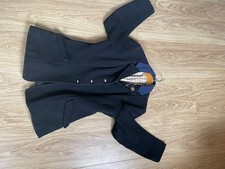 Ladies Black Vintage  Rosette