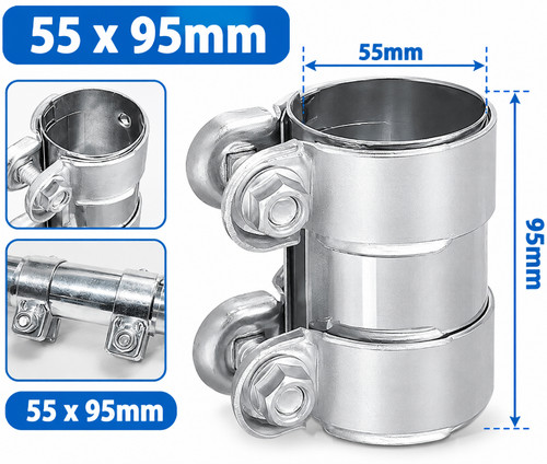 55mm exhaust tube - 55mm,
