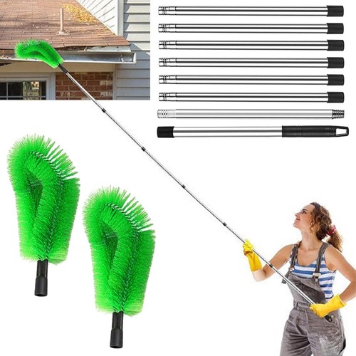 Gutter cleaning brush roofing - cleaning,