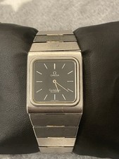 VINTAGE MENS OMEGA CONSTELLATION QUARTZ FOR REPAIR ORIGINAL BRACELET FREEPOST UK