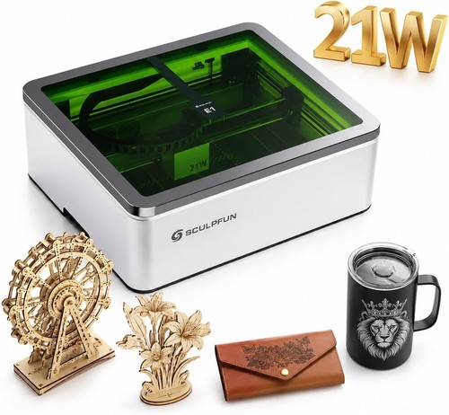 Sculpfun pro enclosed laser - e1,
