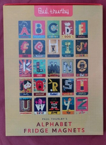 Paul thurlby alphabet fridge - paul,
