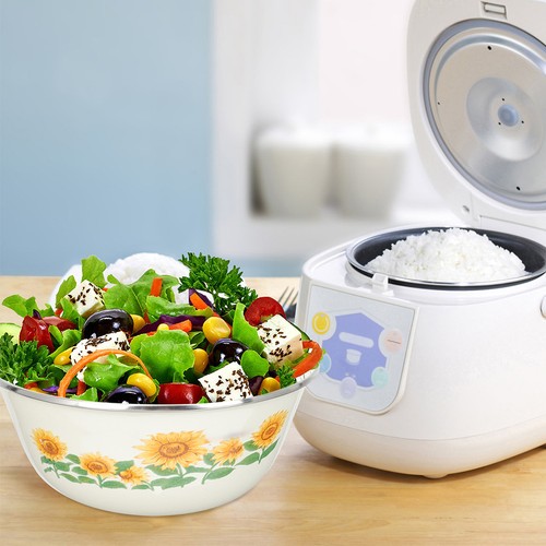 Retro enamelware soup and - retro,