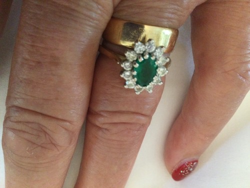 Emerald and diamond - emerald,