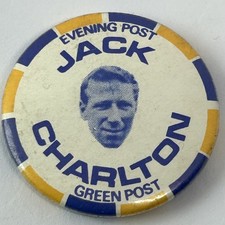 Vintage Jack Charlton Button