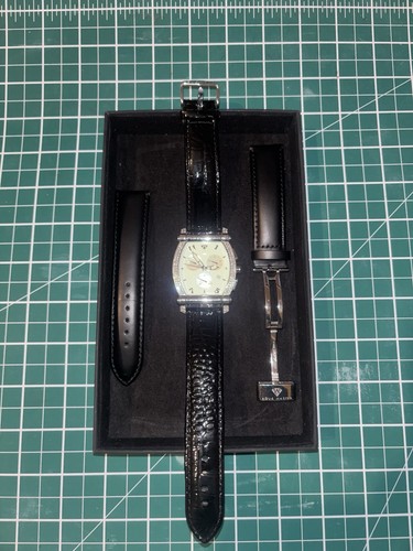 Aqua master diamond watch with - aqua,