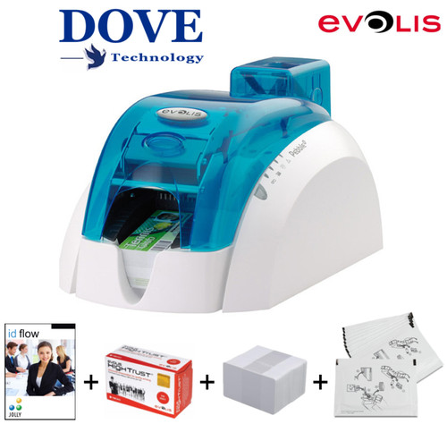 Evolis pebble4 single - evolis, sided
