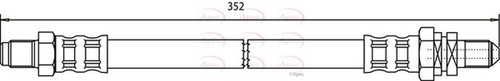 Apec brake hose - brake,