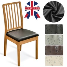 Leather dining chair - dining, seat