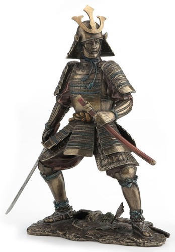 Samurai ready for battle - ready,