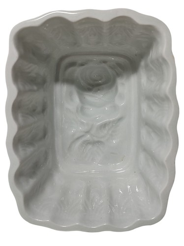 Antique butter mold porcelain - antique,