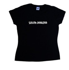 South Dakota text Ladies
