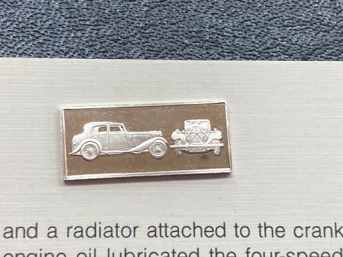 1981 franklin mint classic - mint,