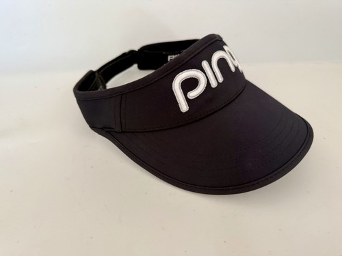 Black ping embroidered unisex - black,