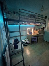 SVÄRTA Loft Bed Frame From