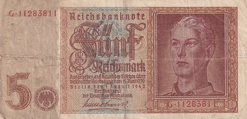 Currency germany 1939 ww2 - currency,