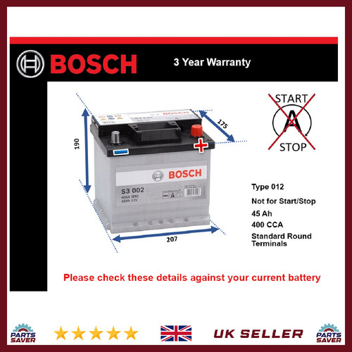 Battery fits aston martin db6 - fits,