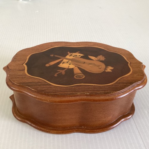 Reuge swiss music box inlaid - reuge,
