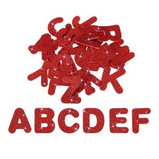 Alphabet Foam Stickers, 52Pcs