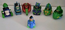 PJ Masks Bundle Of Dino Trouble Vehicles & Reptil Vehicle Spidey Amazing Friends