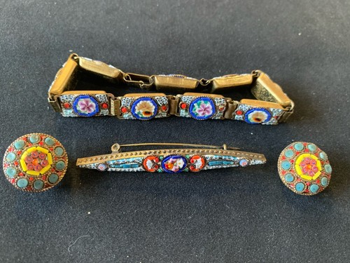 Vintage italian micro mosaic - vintage,
