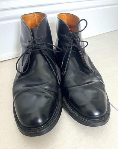Loake men black leather - loake, men's