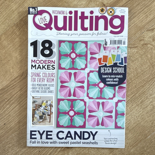 Love quilting magazine issue - magazine, 1
