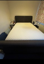 Dreams Upholstered Sleigh Bed