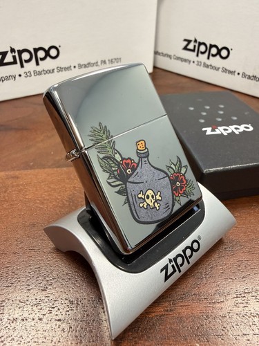 Genuine zippo lighter poison - genuine,