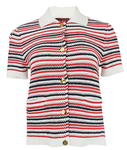 Gucci striped knit shirt - knit,