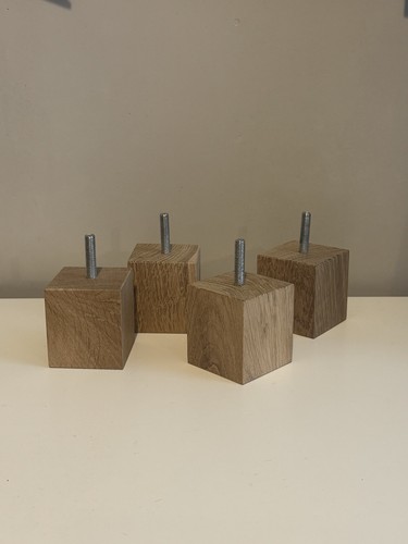 Solid oak square wooden - square,
