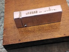 Vintage IMPALA  Chrome Hadson Gas Lighter JAGUAR von Statz Untested