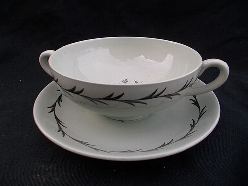 Wedgwood aster soup cup - aster, and
