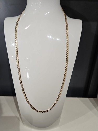 9ct yellow gold - 5mm, flat