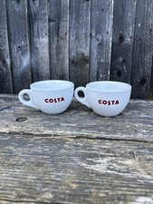 Pair Of Costa Coffee Mugs Cups