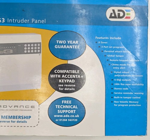 Ade optima intruder alarm - optima,