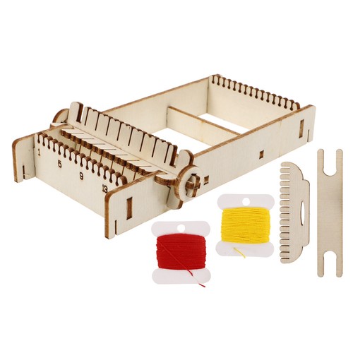 1set wooden handcraft weaving - 1set,