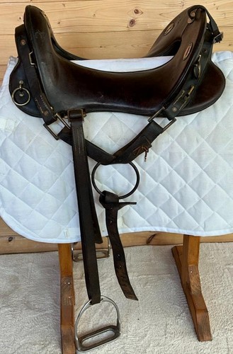 Ww1 military brown leather - military,